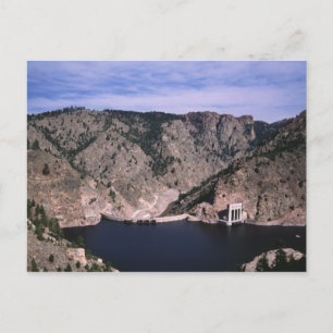 Postales del lago y de la presa colorado