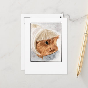Postales del Mascota de Cerdo de Guinea Selfie-DNM