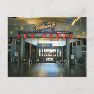 Postales del McCarran Airport Las Vegas Concourse
