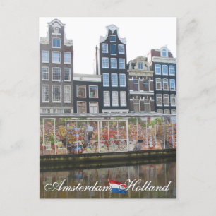 Postales del mercado de las flores de Ámsterdam Ho
