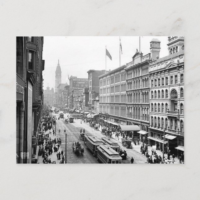 Postales del Mercado de St. Philadelphia de 1904 (Anverso)