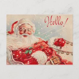 Postales del navidad de Santa del vintage