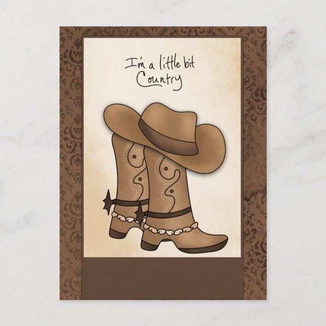 Postales del país occidental (Anverso)