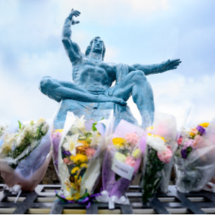 Postales del Parque de la Paz de Nagasaki