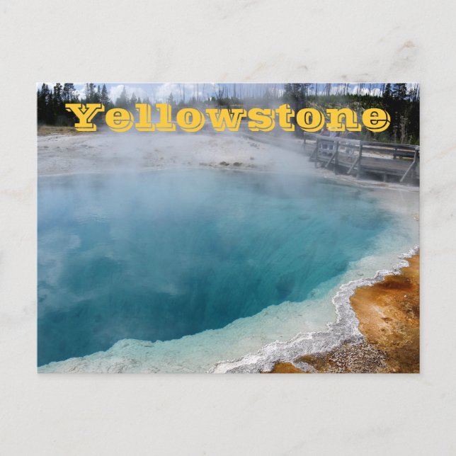 Postales del Parque Nacional Yellowstone (Anverso)