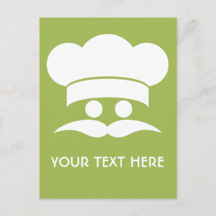 Postales del personalizado CHEF