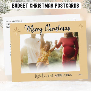 Postales del Personalizado de fotografía de Navida