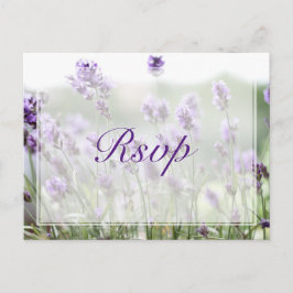 Postales del personalizado Lavender Bohemian Weddi