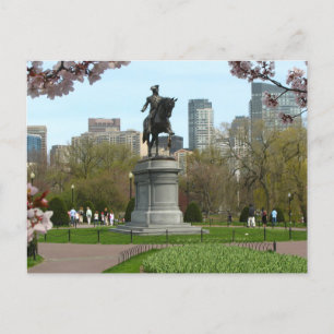 Postales del Public Garden Boston Massachusetts