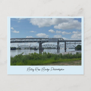 Postales del puente de Betsy Ross en Filadelfia