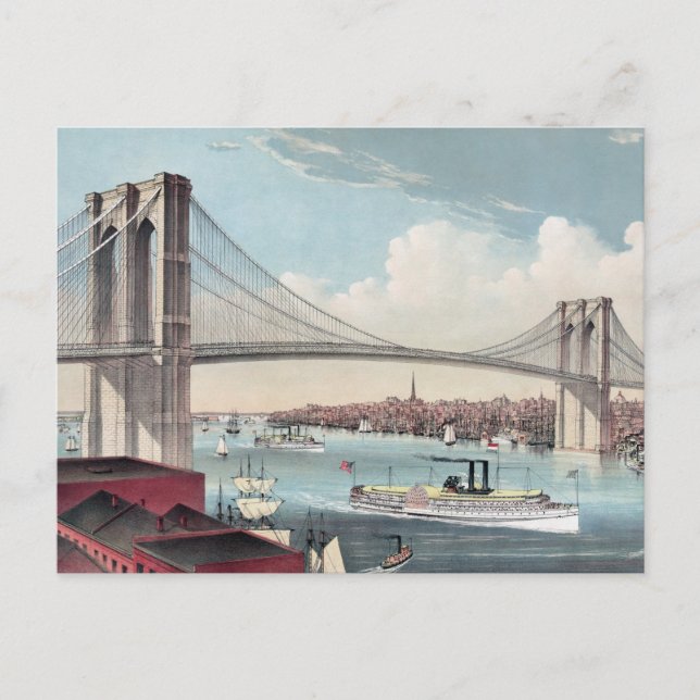 Postales del puente de Brooklyn (Anverso)