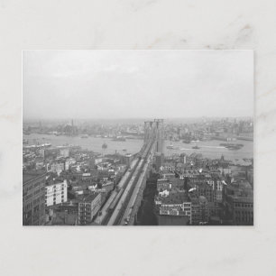 Postales del puente de Brooklyn de 1901