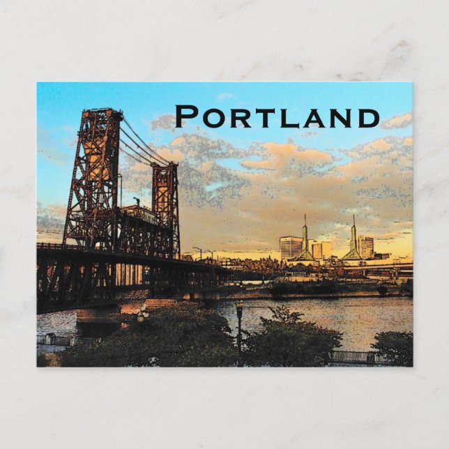 Postales del puente Portland (Anverso)