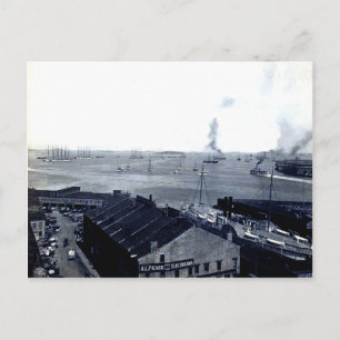 Postales del puerto de Boston de 1906