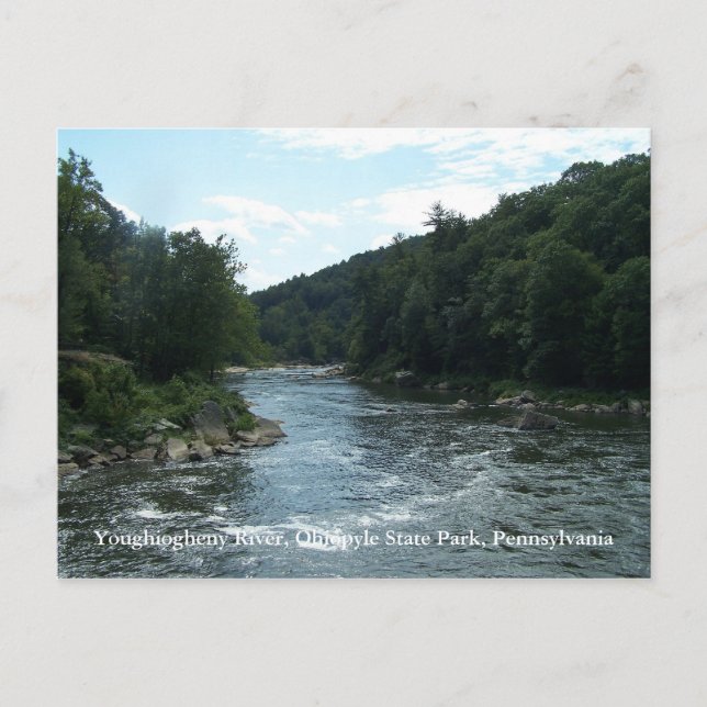 Postales del río Youghiogheny (Anverso)