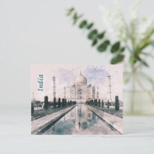 Postales del Taj Mahal vintage - Souvenir de viaje