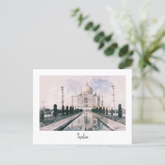 Postales del Taj Mahal vintage - Souvenir de viaje
