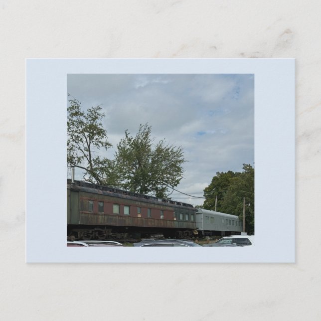 Postales del tren antiguo (Anverso)