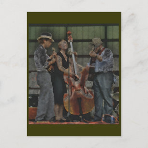 Postales del trío de Bluegrass