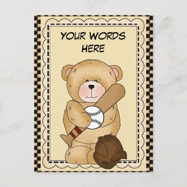 Postales deportivas de béisbol (Anverso)