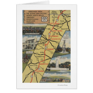 Postales detalladas de la Ruta 15