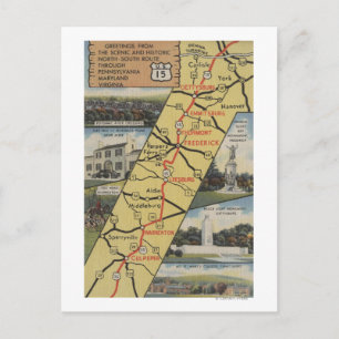 Postales detalladas de la Ruta 15