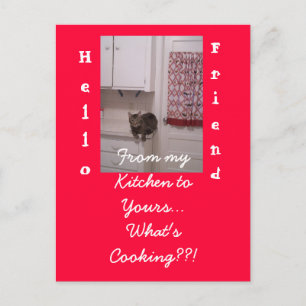 Postales divertidas de cocina.