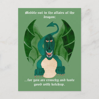 Postales divertidas de Dragon