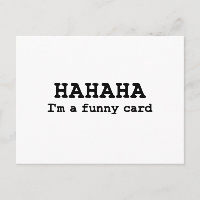 Postales divertidas de Hahaha (Anverso)