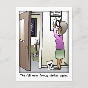 Postales divertidas de la luna llena