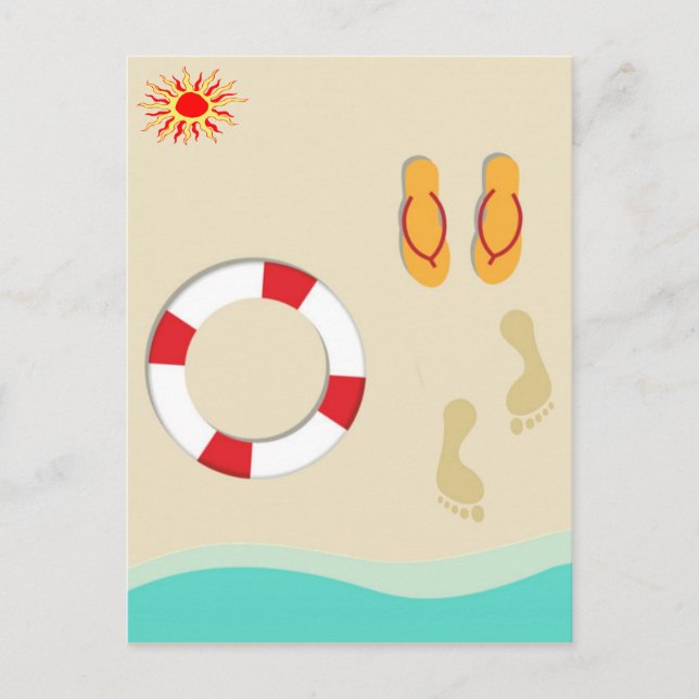 Postales divertidas de verano (Anverso)