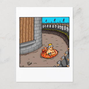 Postales divertidas invitaciones a fiestas de bill