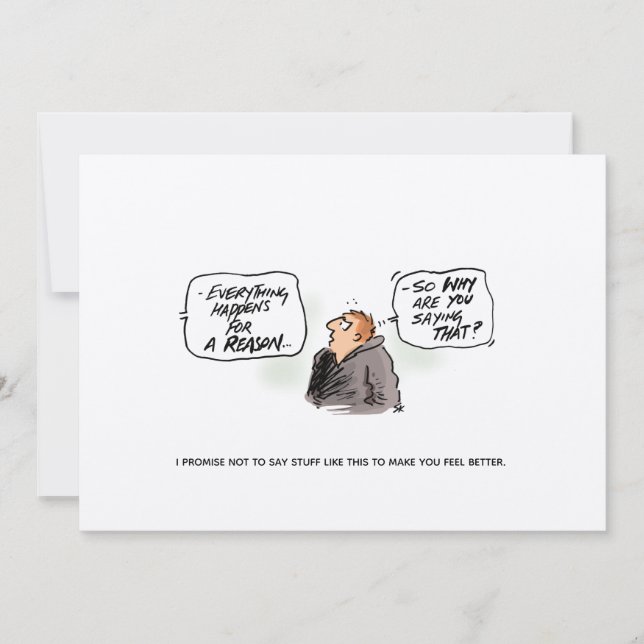 Postales divertidas sobre el cáncer 'Logicus Rando (Anverso)