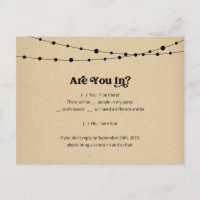 Postales divertidas y divertidas de Sushi RSVP - K