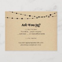 Postales divertidas y divertidas de Sushi RSVP - K