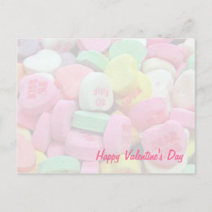Postales El día de San Valentín de Candy Hearts