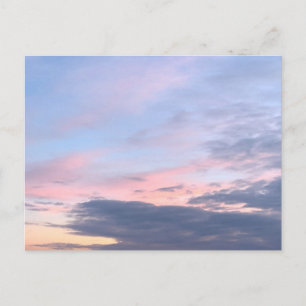 Postales en azul morado rosado