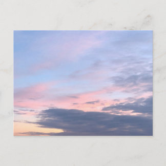 Postales en azul morado rosado