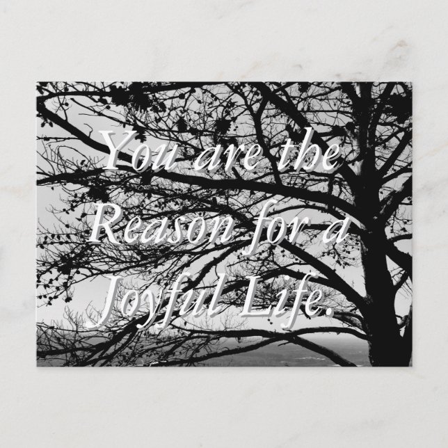 Postales en blanco y negro de naturaleza estándar (Anverso)