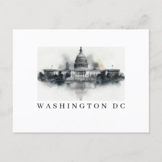 Postales en blanco y negro de Washington DC