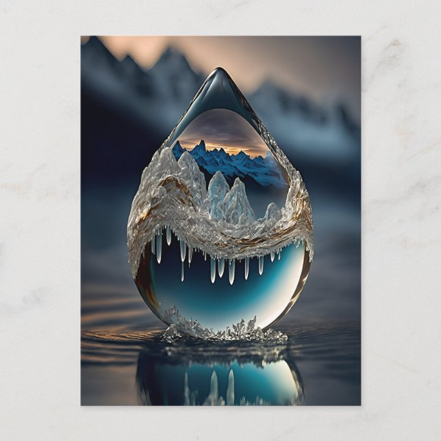 Postales en gota congeladas (Anverso)