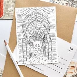 Postales en Marruecos blanco y negro