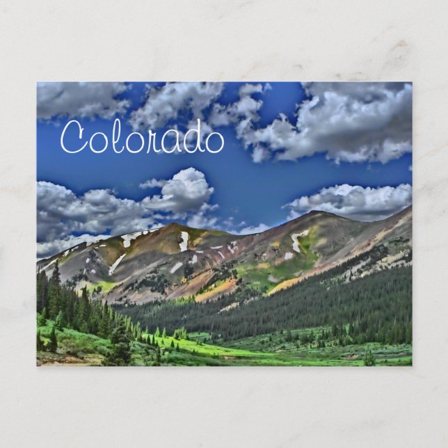 Postales escénicas de Colorado (Anverso)