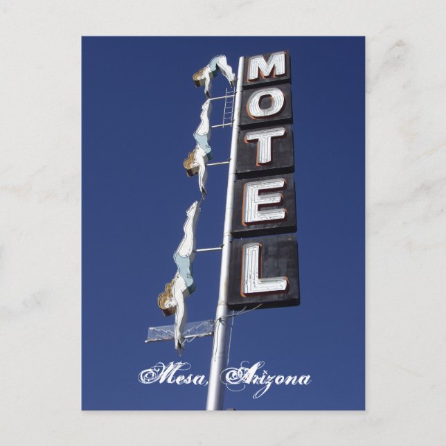 Postales escénicas de Mesa, Arizona (Anverso)