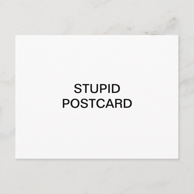 Postales Estúpidas (Anverso)