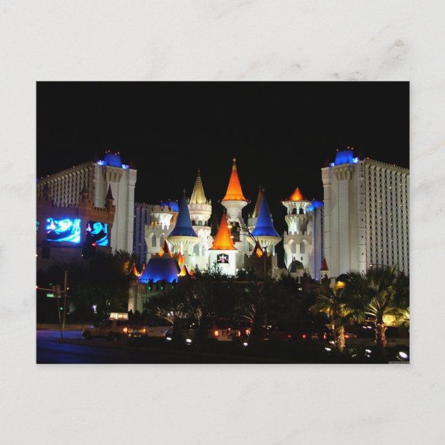 Postales Excalibur Las Vegas (Anverso)