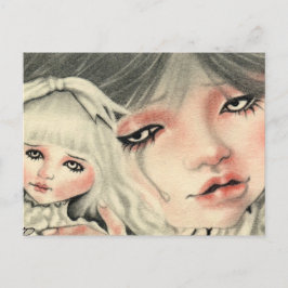 Postales falsas para muñecas tristes