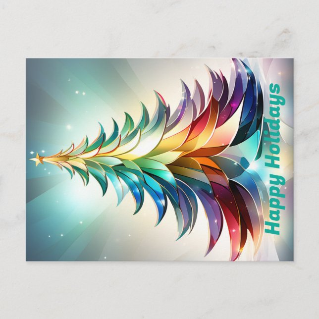 Postales Felices Fiestas Personalizadas. Navidad (Anverso)