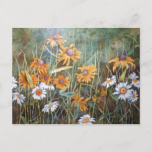 Postales florales "Campo de flores silvestres #2"
