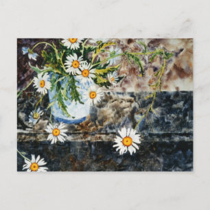 Postales florales "Marinas en una plataforma"